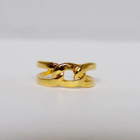 Love knot Ring 24K Plated - Picture 2 of 11